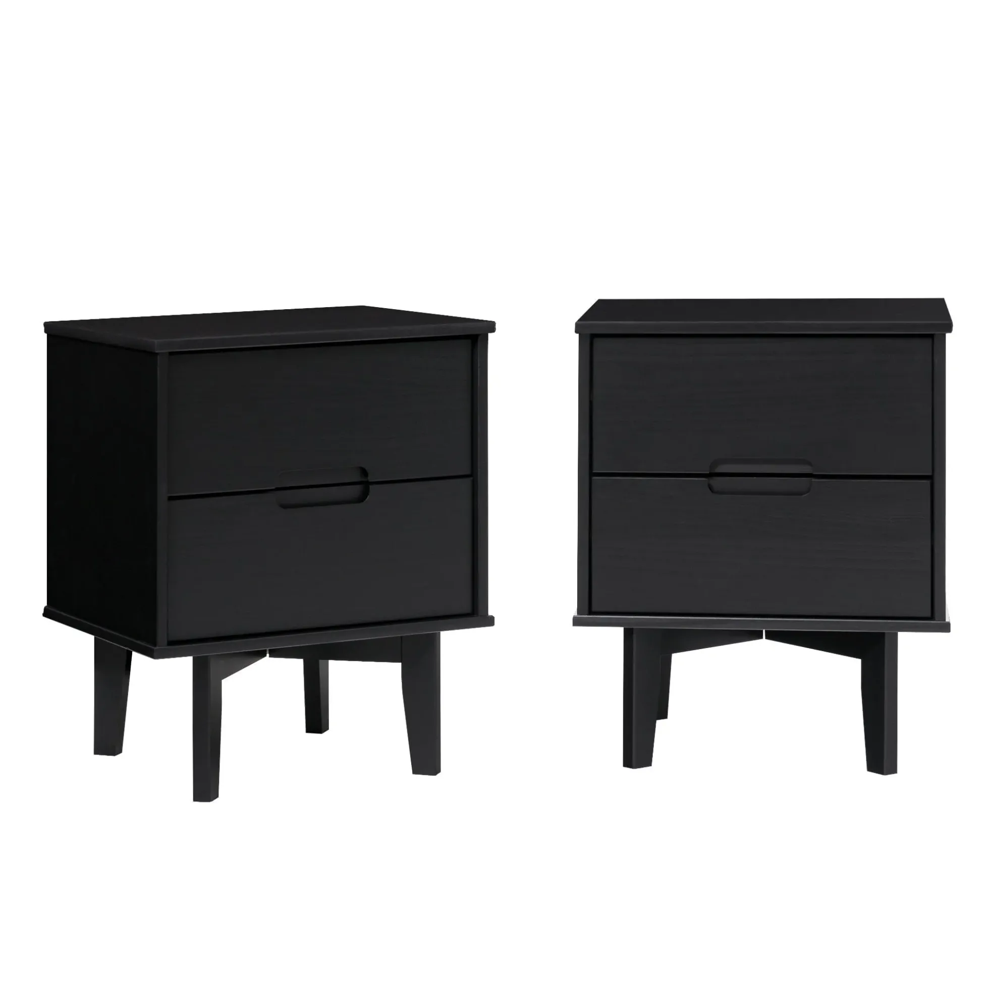 Sloane Mid Century Modern Solid Wood Nightstand