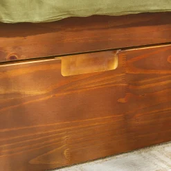 Sloane Mid-Century Modern Solid Wood Storage Bed