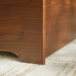 Sloane Mid-Century Modern Solid Wood Storage Bed