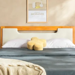 Sloane Mid-Century Modern Solid Wood Storage Bed