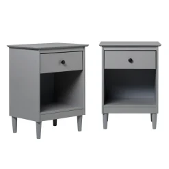 Spencer Solid Transitional Wood Nightstand