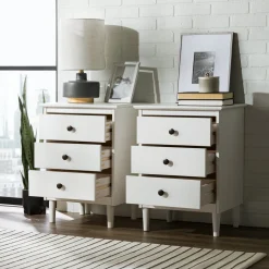 Spencer Solid Transitional Wood Nightstand