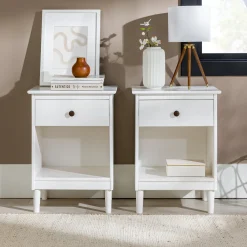 Spencer Solid Transitional Wood Nightstand