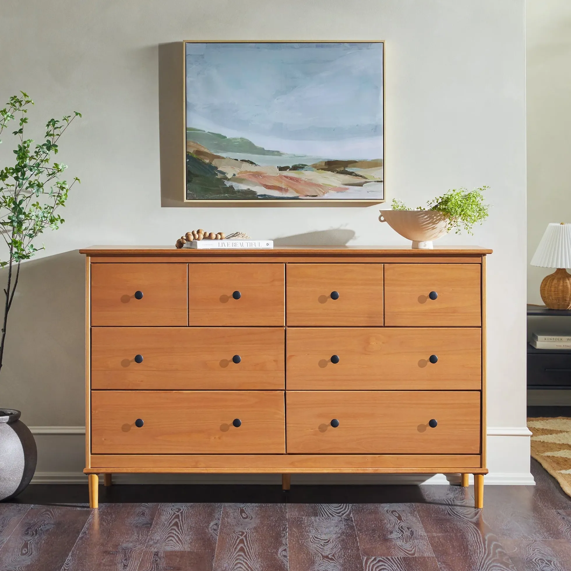 Spencer Solid Wood Transitional Dresser