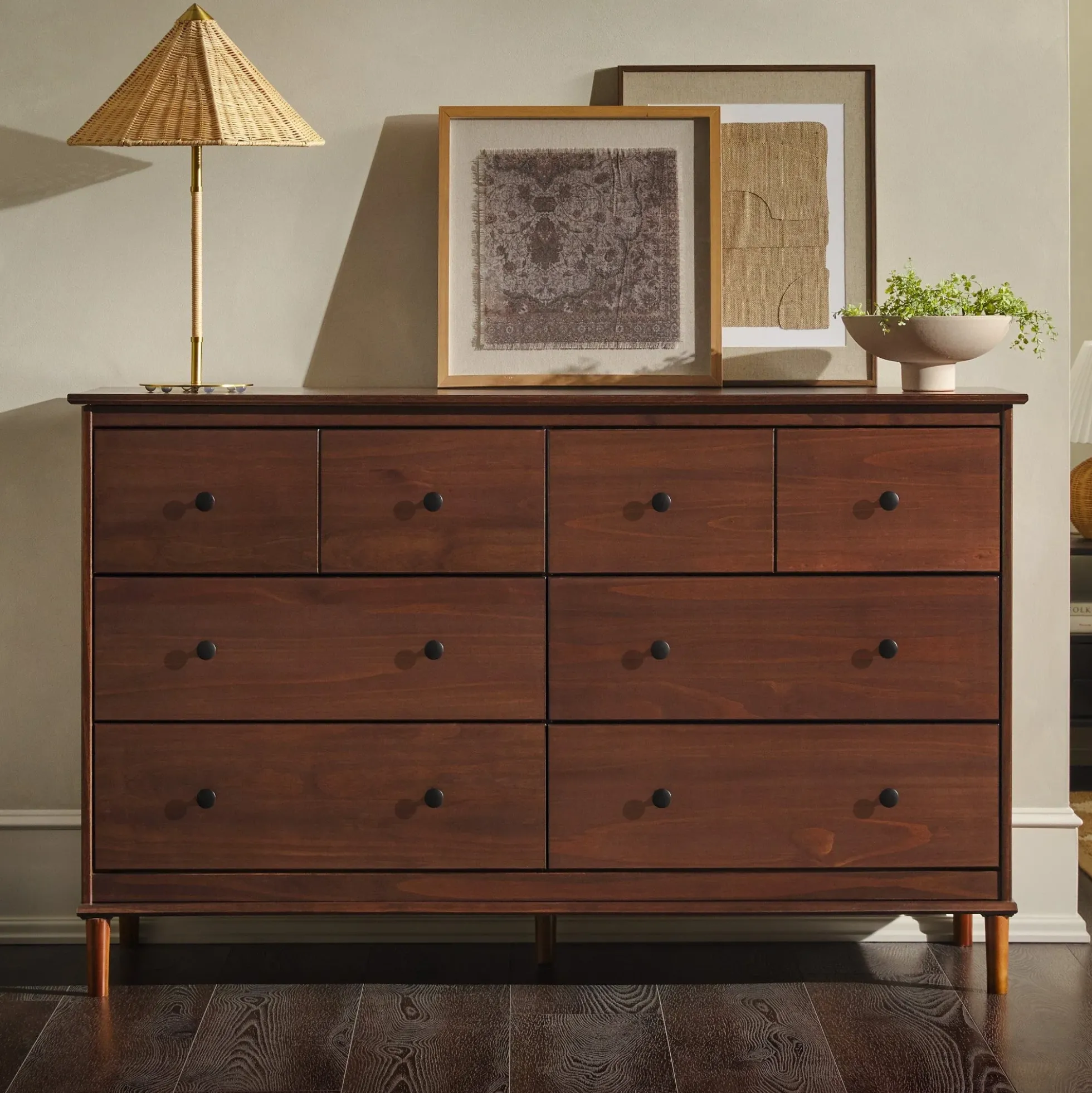 Spencer Solid Wood Transitional Dresser