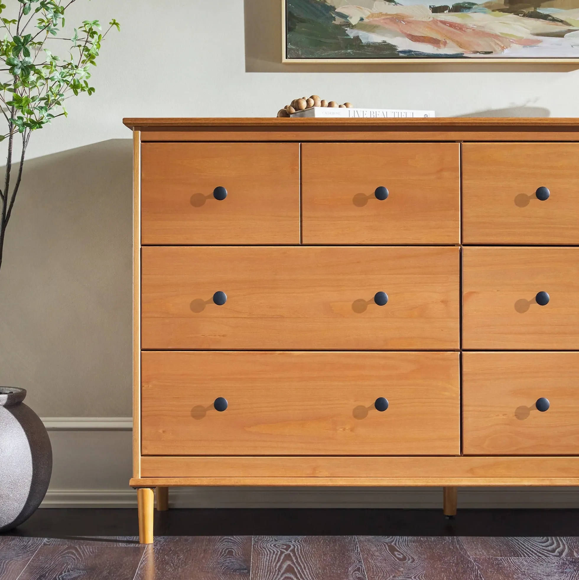 Spencer Solid Wood Transitional Dresser