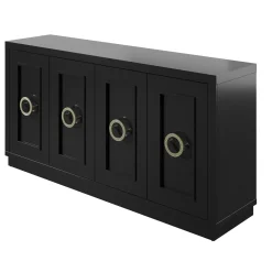 Stylish Dining Storage Double‑Door Buffet Sideboard