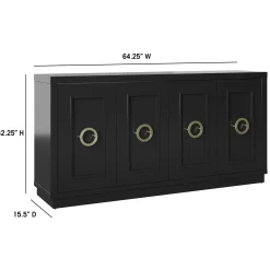Stylish Dining Storage Double‑Door Buffet Sideboard