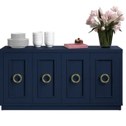 Stylish Dining Storage Double‑Door Buffet Sideboard