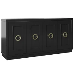 Stylish Dining Storage Double‑Door Buffet Sideboard