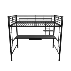 Sunset Full over Workstation Bunk Bed