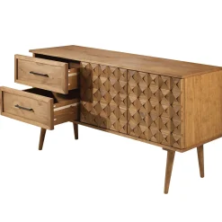 Tessa Solid Wood Prism Sideboard / TV Stand