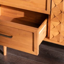 Tessa Solid Wood Prism Sideboard / TV Stand