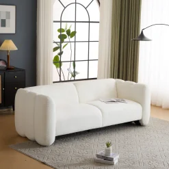 Tonson Wave Design Boucle Sofa