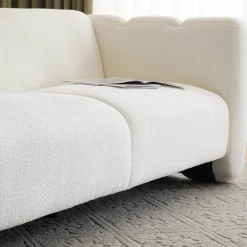 Tonson Wave Design Boucle Sofa