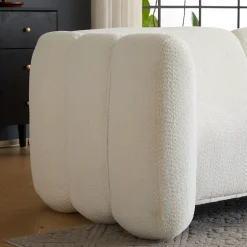 Tonson Wave Design Boucle Sofa
