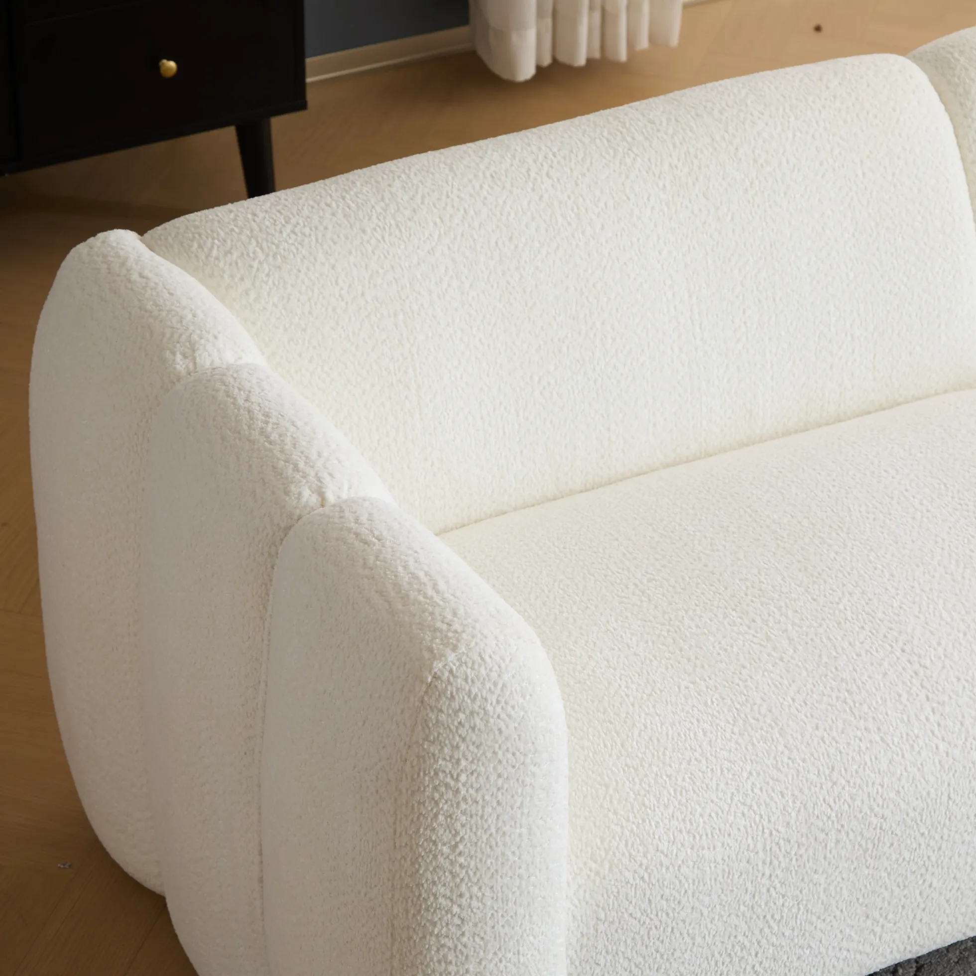 Tonson Wave Design Boucle Sofa