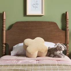 Traditional Vivienne Easy Assembly Solid Wood Twin Bedframe