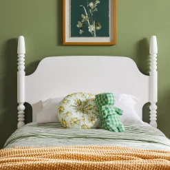 Traditional Vivienne Easy Assembly Solid Wood Twin Bedframe