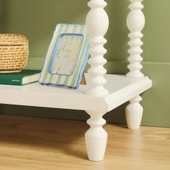 Traditional Vivienne Easy Assembly Solid Wood Nightstand