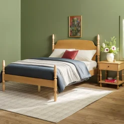 Traditional Vivienne Easy Assembly Solid Wood Bed
