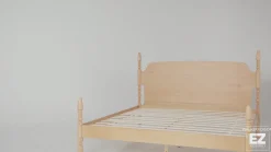 Traditional Vivienne Easy Assembly Solid Wood Bed