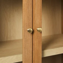 Traditional Vivienne Easy Assembly Bookcase Cabinet with Drawers