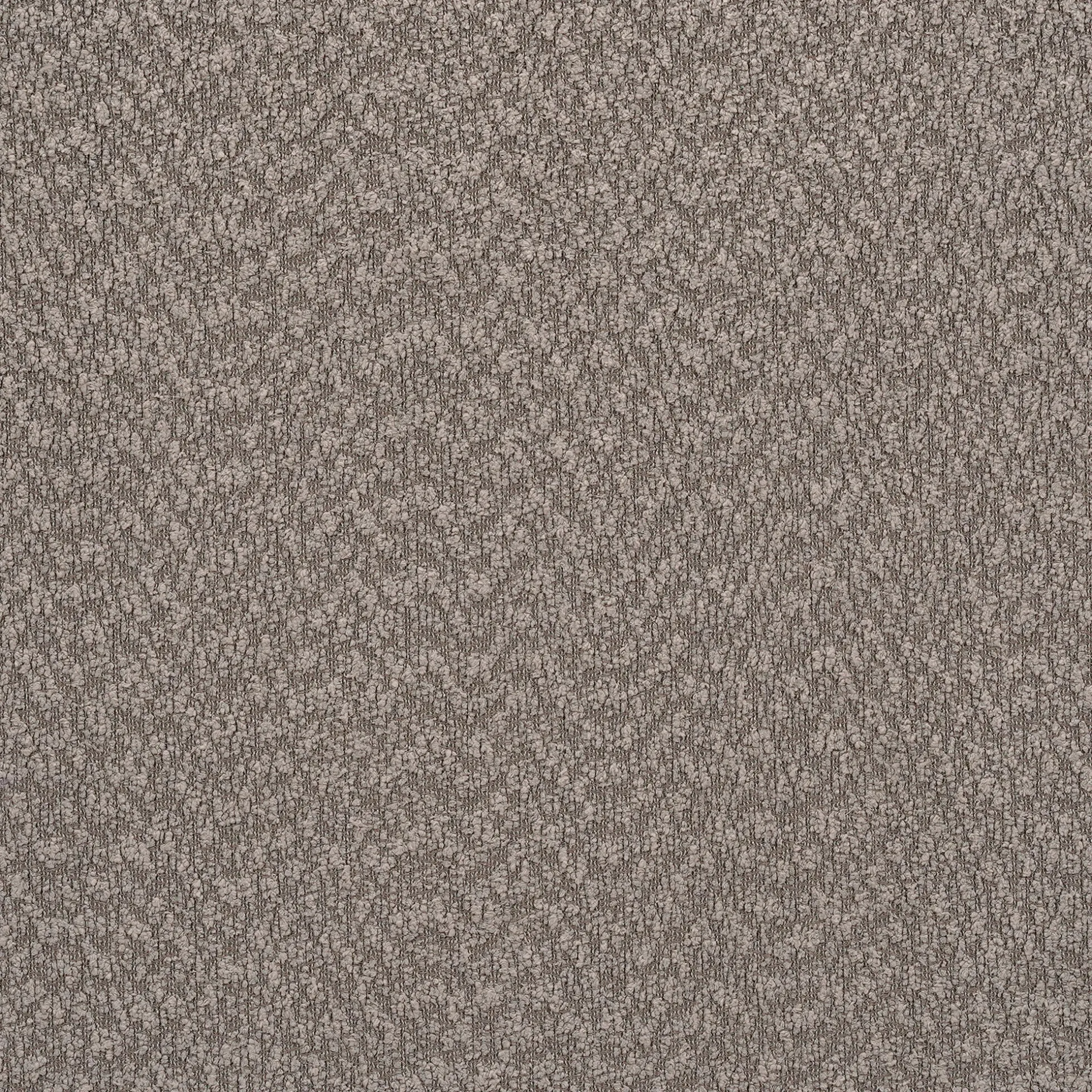 Tufted Boucle Upholstered Gray Queen Platform Bedframe