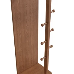 Walker Edison | 360° Rotating 66'x14' Multifunctional Full Length Mirror with Storage