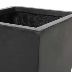 Walker Edison | Black Outdoor Modern Planter