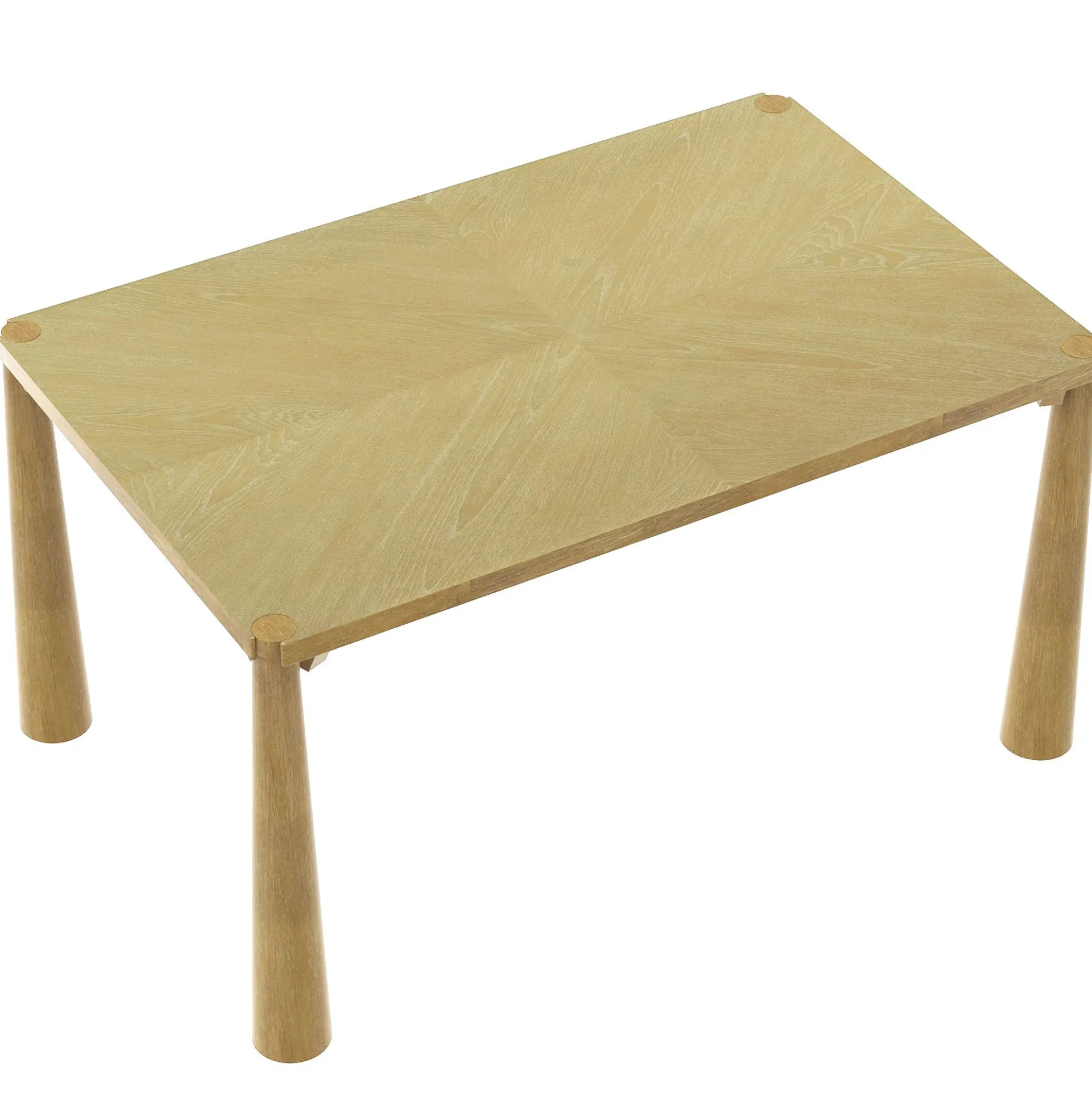 Walker Edison | Classic Modern 7-Piece Dining Table Set for 6