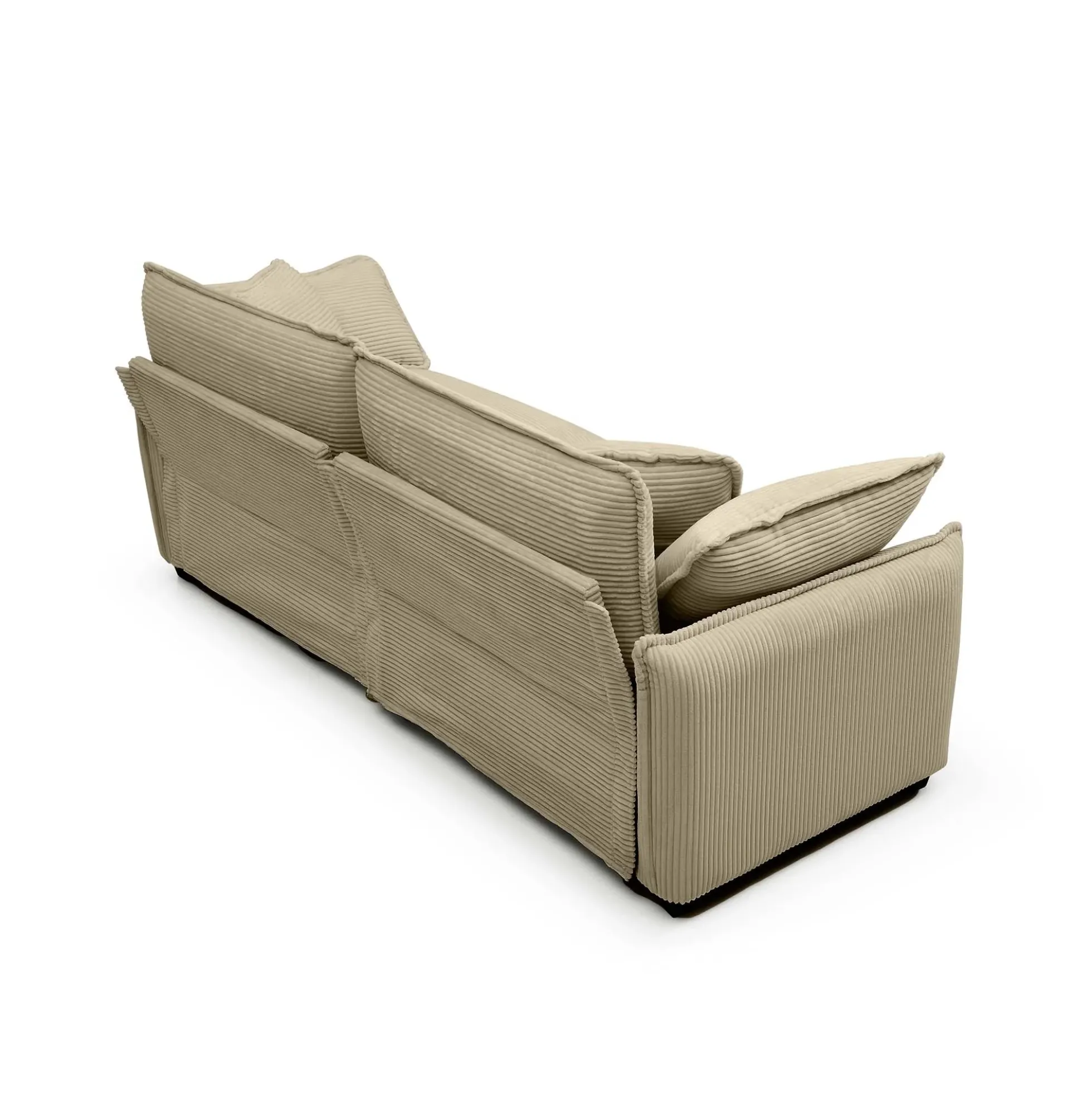 Walker Edison | Cloud Deep Seat Loveseat Sofa Set