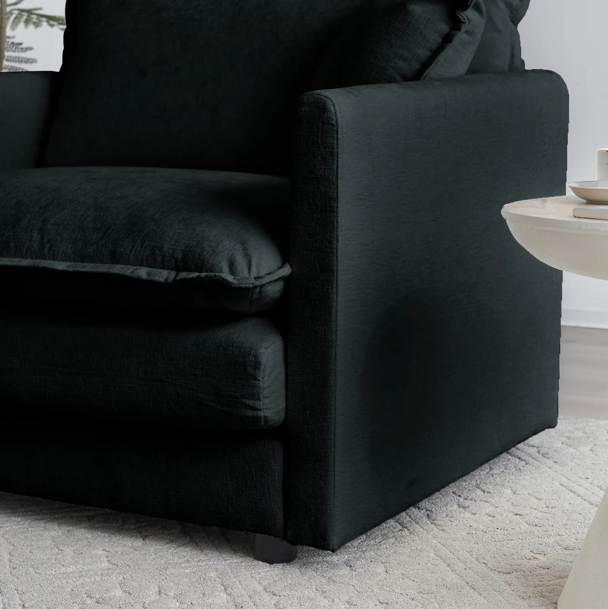 Walker Edison | Cloud Deep Seat Accent Sofa Chair