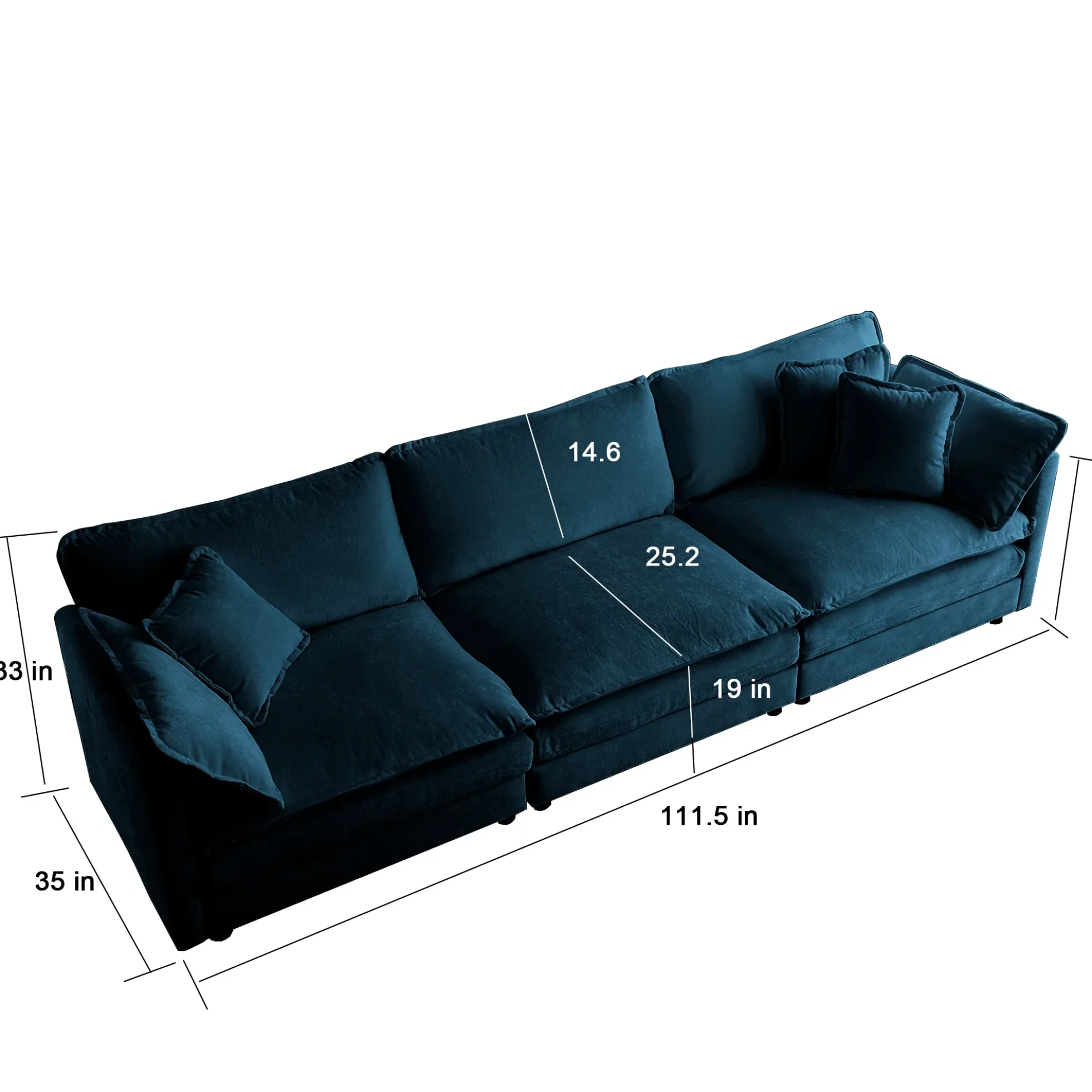 Walker Edison | Cloud Modular Couch