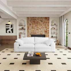 Walker Edison | Cloud Modular 80' Down Filled Loveseat Sofa