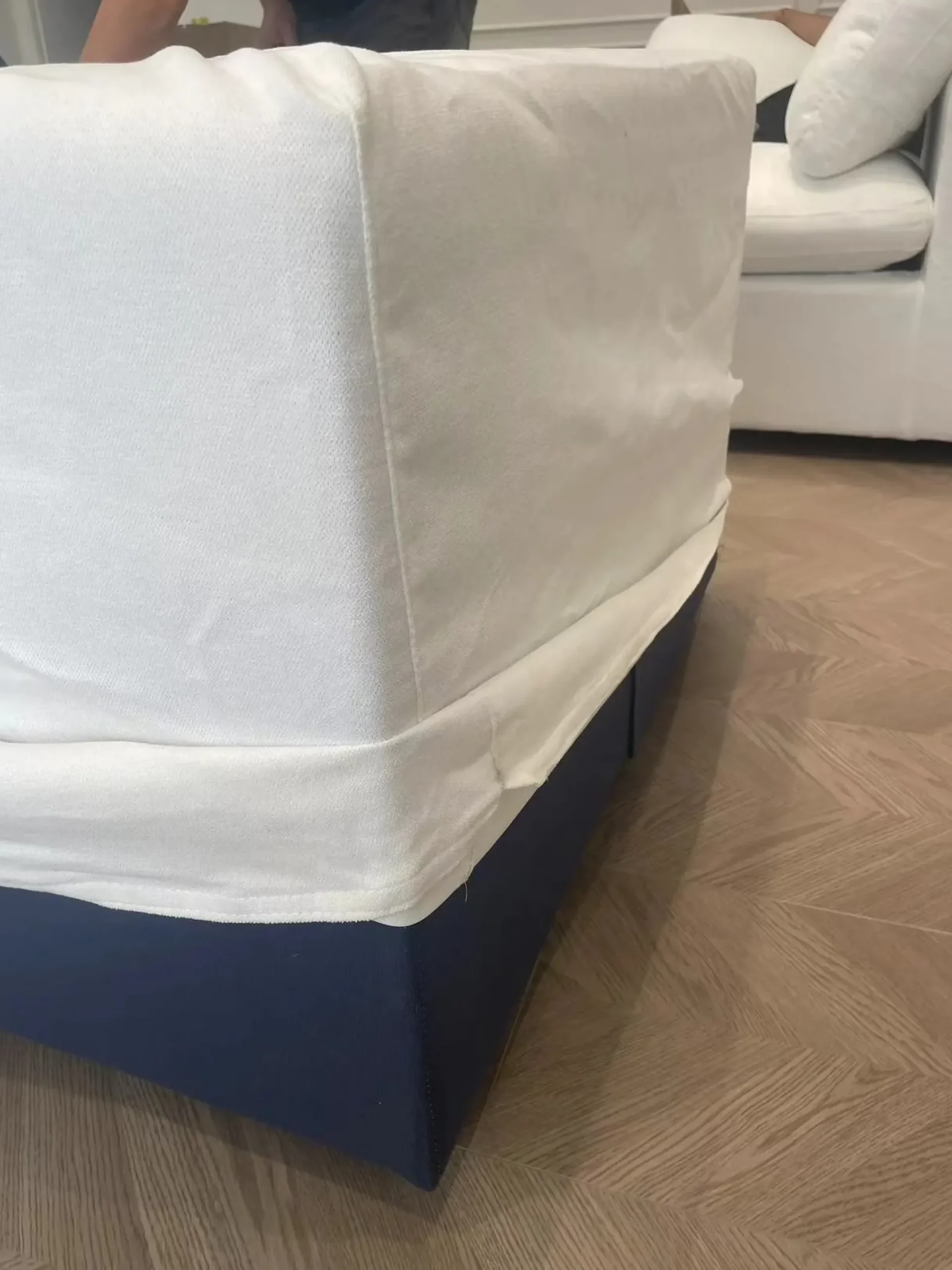 Walker Edison | Cloud Modular 80' Down Filled Loveseat Sofa