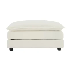 Walker Edison | Comfy Cloud Modular Sectional Sofa with Ottoman