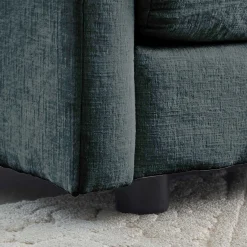 Walker Edison | Comfy Modular Cloud L Shaped Sectional Sofa With Ottoman