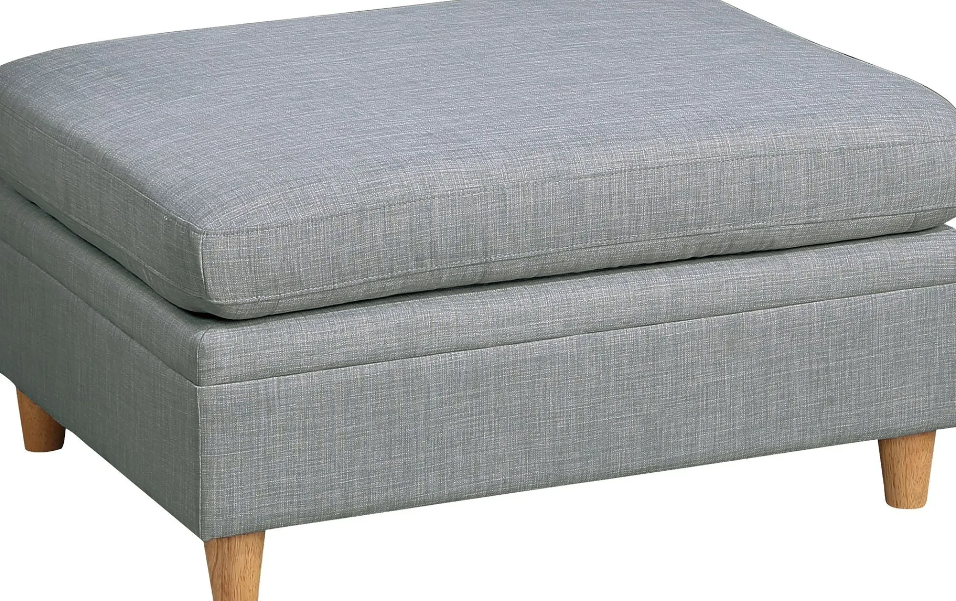 Walker Edison | Corner 5 Piece Modular Sofa Set with Ottoman