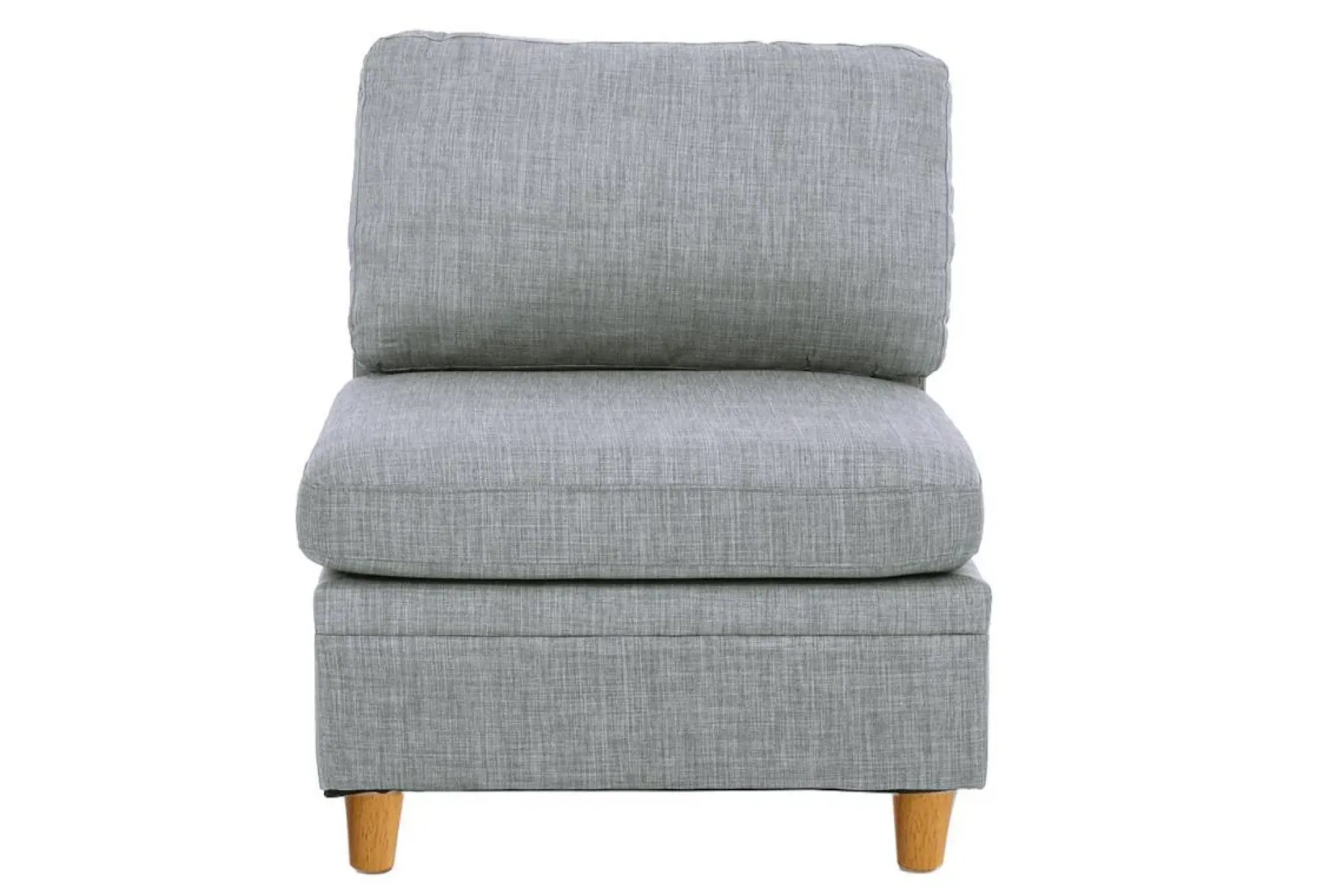 Walker Edison | Corner 5 Piece Modular Sofa Set with Ottoman