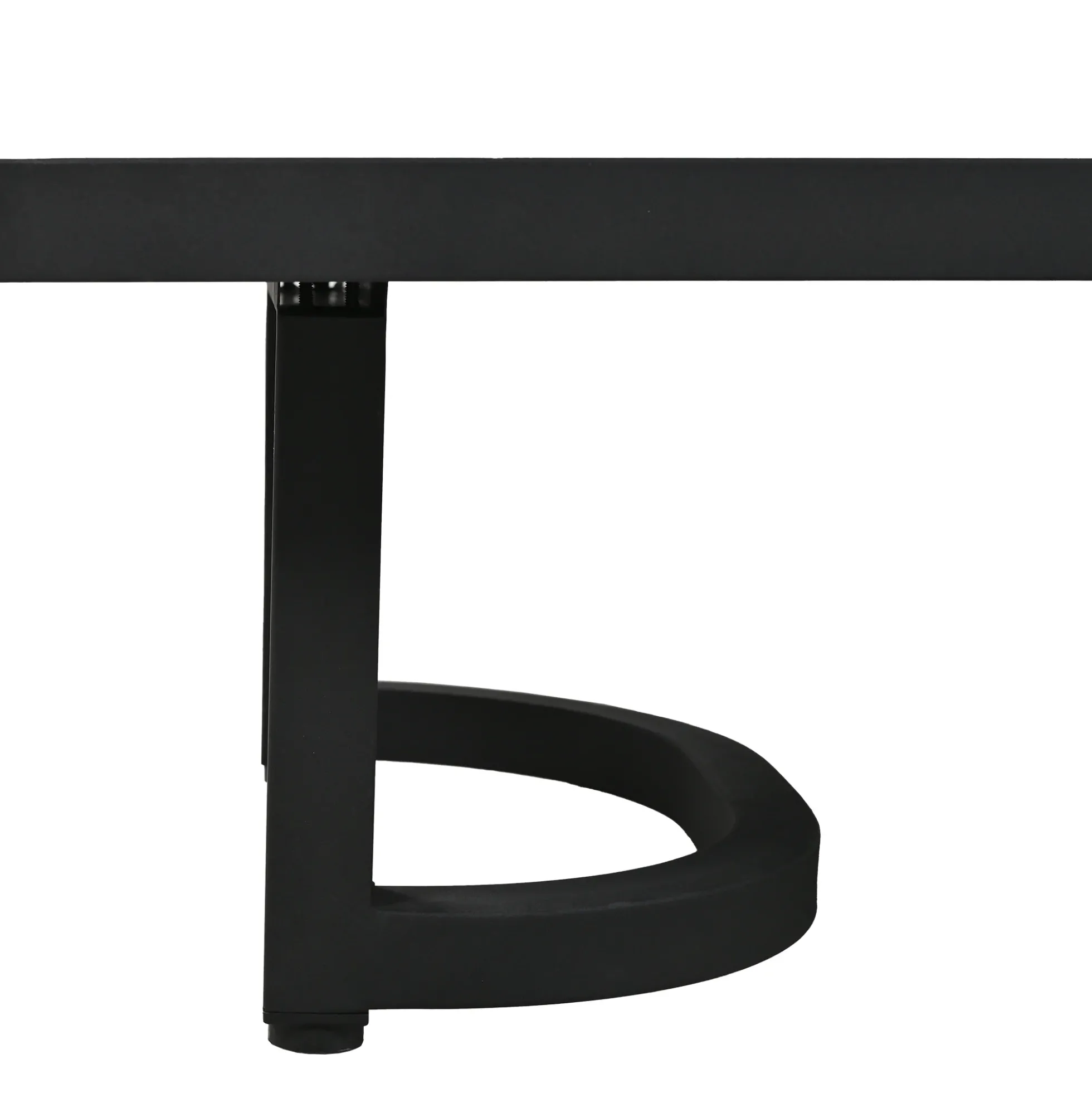 Walker Edison | Curve Design Steel Outdoor Sofa Set