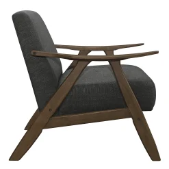 Walker Edison | Elevated Traditional Upholstered Accent Chair
