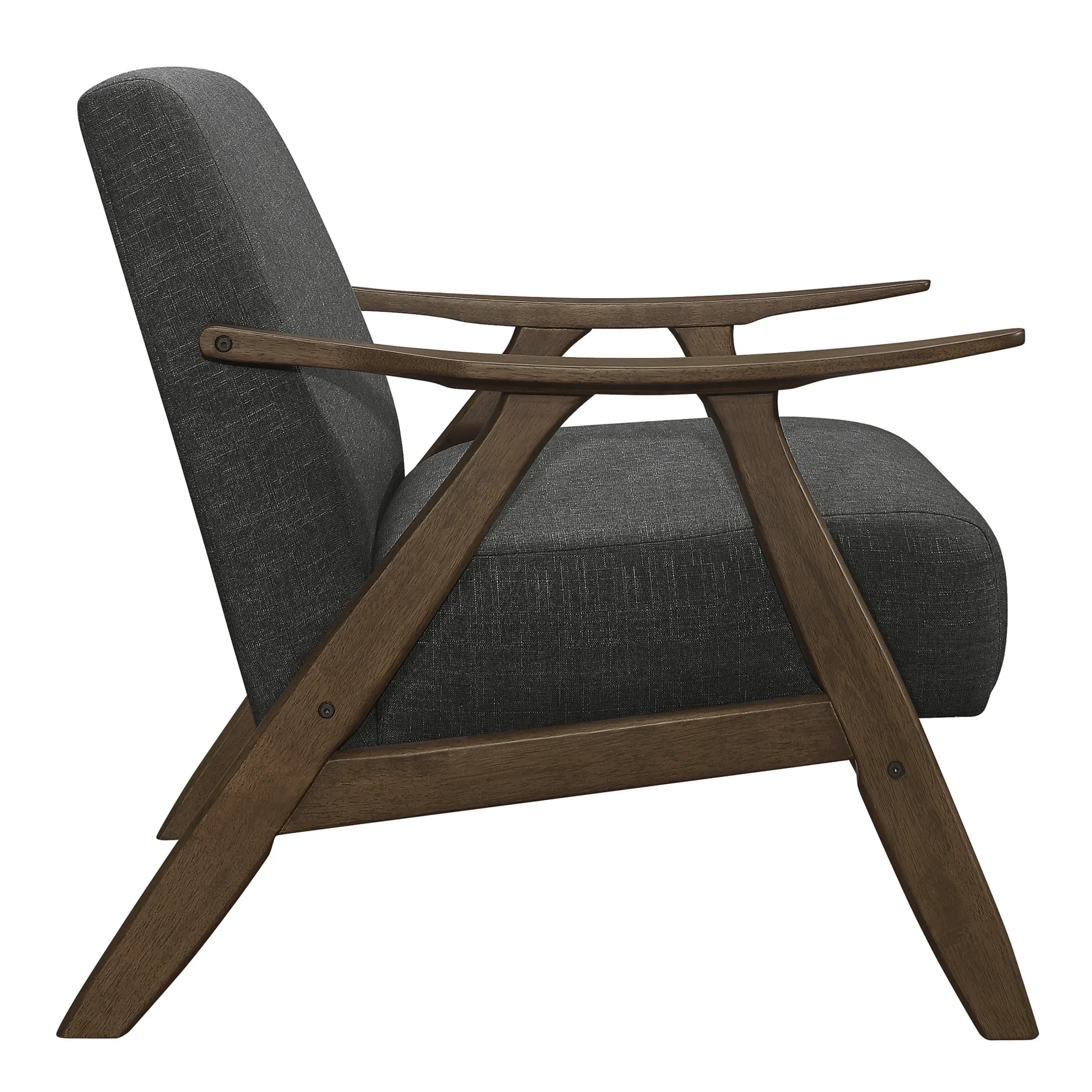 Walker Edison | Elevated Traditional Upholstered Accent Chair