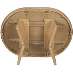 Walker Edison | Extendable 5-Piece Round Dining Table Set for 4