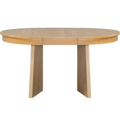 Walker Edison | Extendable 5-Piece Round Dining Table Set for 4