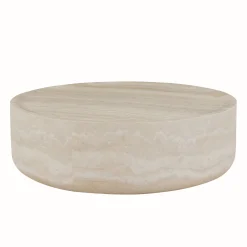 Walker Edison | Faux Marble Pattern Modern Coffee Table