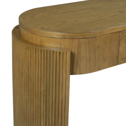 Walker Edison | Fluted Design Entryway Console Table and 2 Drawers