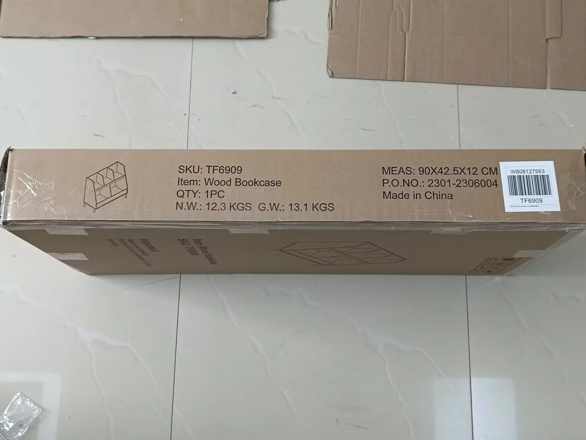 Walker Edison | Kids Bookcase and Toy Organizer