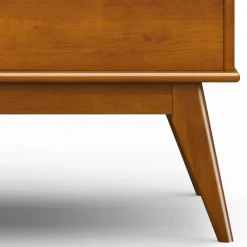 Walker Edison | Mid-Century Teak Wood Lift Top Coffee Table