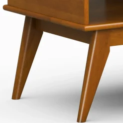 Walker Edison | Mid-Century Teak Wood Lift Top Coffee Table